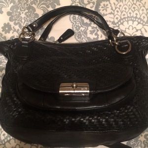 Authentic Coach Kristin leather satchel